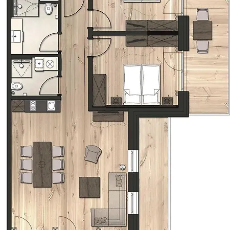 Gletscherblick- Serviced شقة فندقية اوبرغورغل