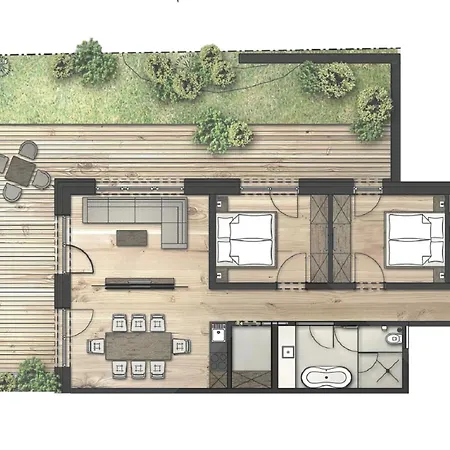 Gletscherblick- Serviced 4* اوبرغورغل