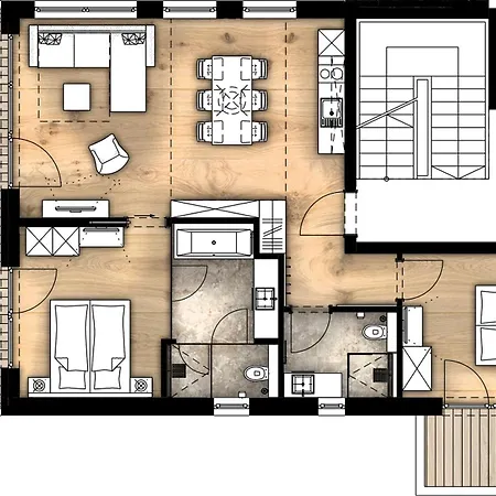 Aparthotel Gletscherblick- Serviced