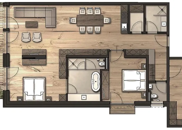 Gletscherblick- Serviced Apart Otel Obergurgl