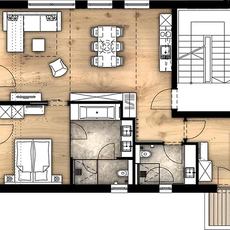 Aparthotel Gletscherblick- Serviced